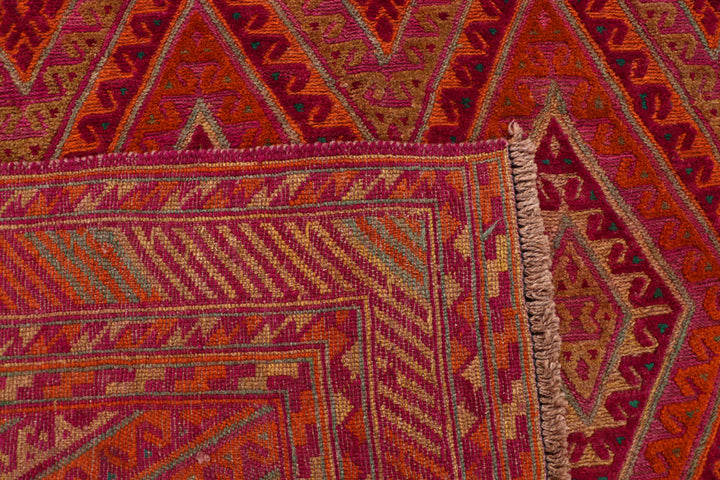 Multi Colored Mashwani 6' 11 x 8' 10 - No. 63388 - ALRUG Rug Store