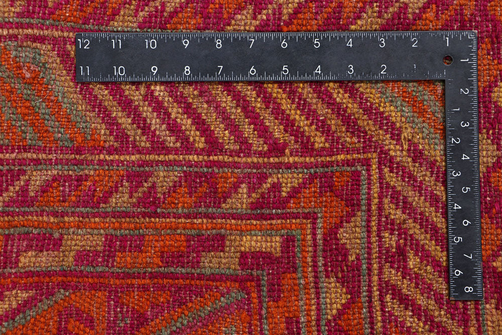Multi Colored Mashwani 6' 11 x 8' 10 - No. 63388 - ALRUG Rug Store