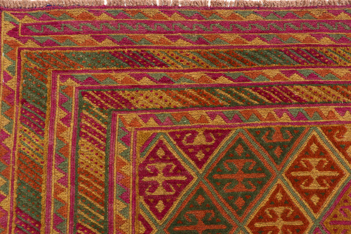 Multi Colored Mashwani 6' 6 x 9' 2 - No. 63390 - ALRUG Rug Store