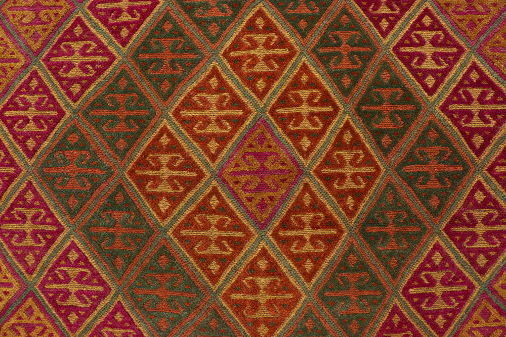 Multi Colored Mashwani 6' 6 x 9' 2 - No. 63390 - ALRUG Rug Store