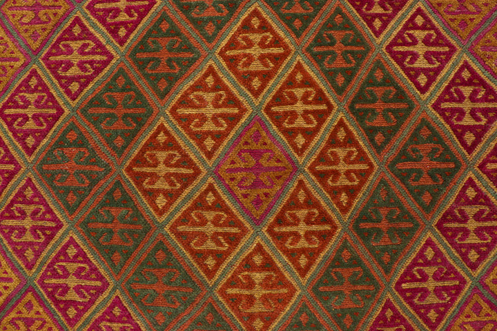 Multi Colored Mashwani 6' 6 x 9' 2 - No. 63390 - ALRUG Rug Store