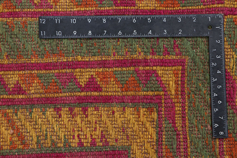 Multi Colored Mashwani 6' 6 x 9' 2 - No. 63390 - ALRUG Rug Store