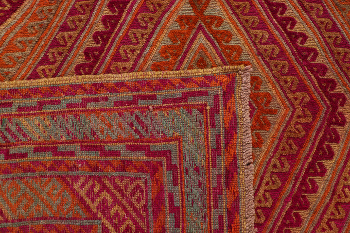 Multi Colored Mashwani 6' 8 x 8' 10 - No. 63393 - ALRUG Rug Store