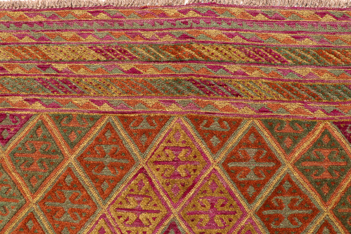 Multi Colored Mashwani 6' 5 x 8' 11 - No. 63395 - ALRUG Rug Store
