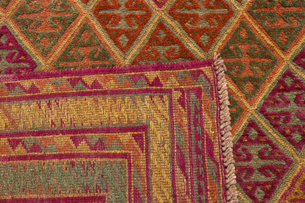 Multi Colored Mashwani 6' 5 x 8' 11 - No. 63395 - ALRUG Rug Store