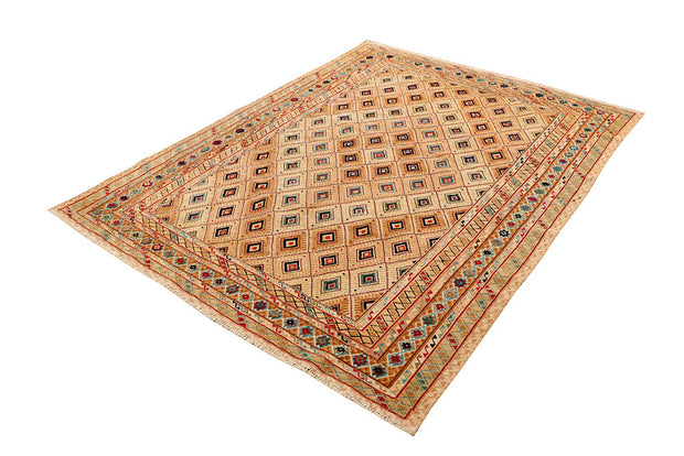 Multi Colored Mashwani 5' x 6' 6 - No. 63397 - ALRUG Rug Store