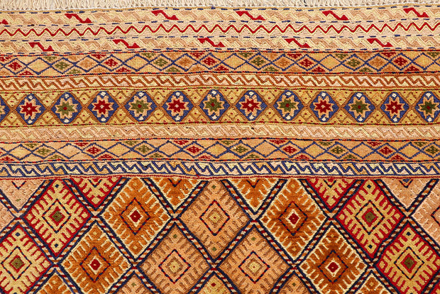 Multi Colored Mashwani 4' 9 x 6' 6 - No. 63399