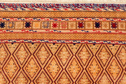 Multi Colored Mashwani 4' 10 x 6' 1 - No. 63402