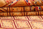 Multi Colored Mashwani 4' 10 x 6' 1 - No. 63402