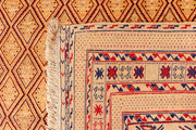 Multi Colored Mashwani 4' 10 x 6' 1 - No. 63402