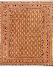 Multi Colored Mashwani 4' 10 x 6' 1 - No. 63402