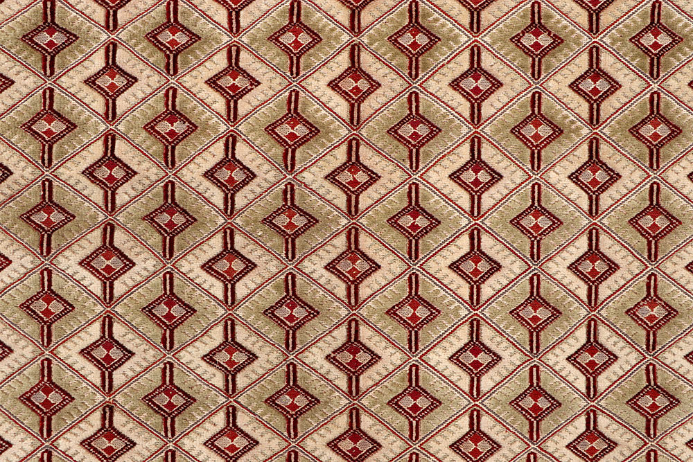 Multi Colored Mashwani 6' 9 x 9' 4 - No. 63406 - ALRUG Rug Store