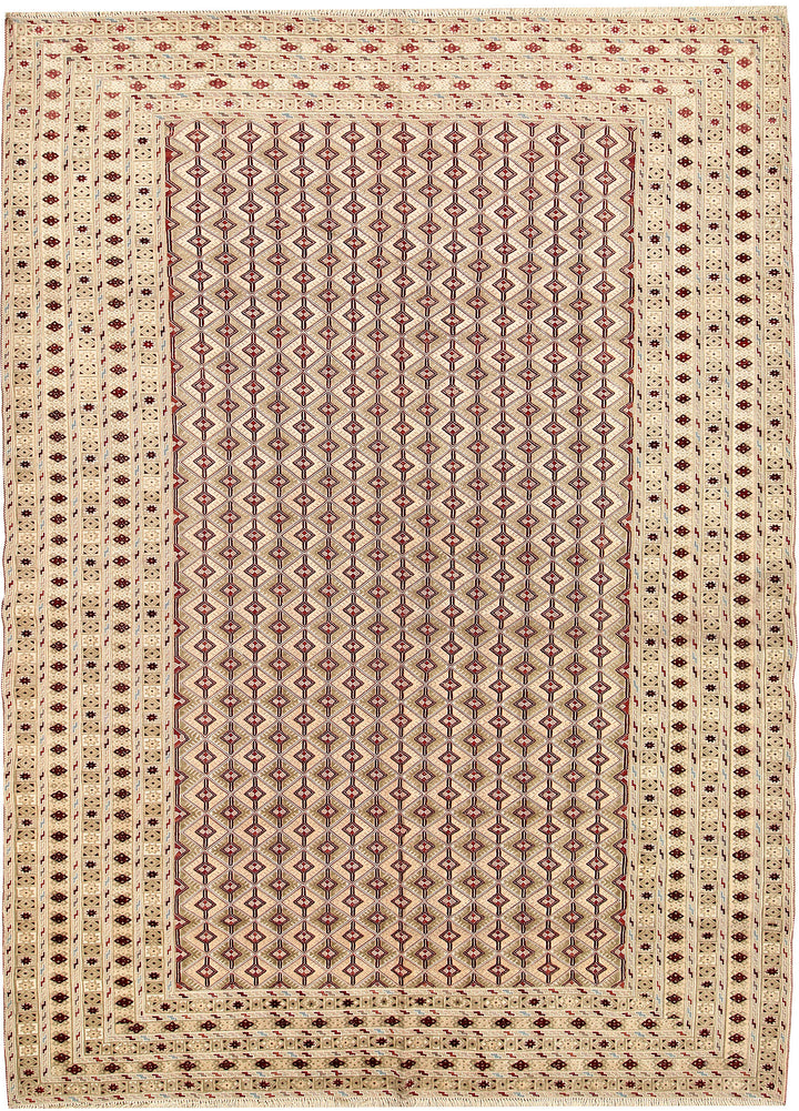 Multi Colored Mashwani 6' 9 x 9' 4 - No. 63406 - ALRUG Rug Store