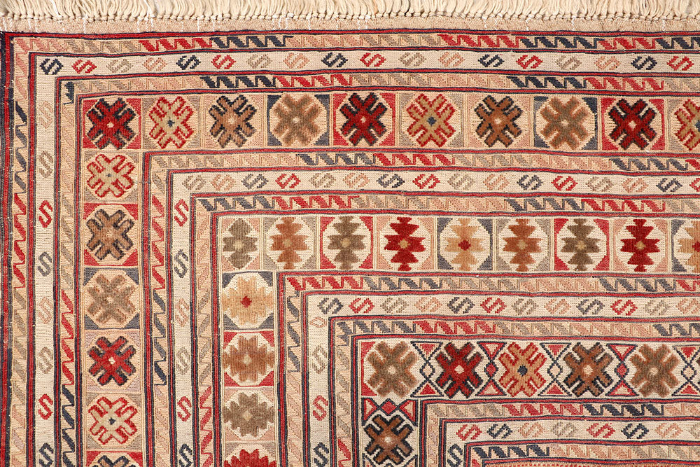 Multi Colored Mashwani 6' 6 x 9' 2 - No. 63407 - ALRUG Rug Store