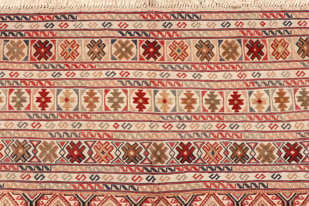 Multi Colored Mashwani 6' 6 x 9' 2 - No. 63407 - ALRUG Rug Store
