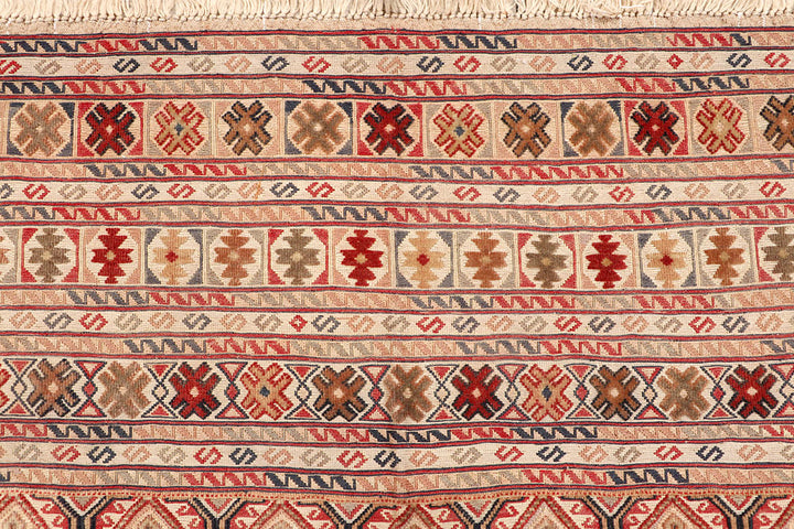 Multi Colored Mashwani 6' 6 x 9' 2 - No. 63407 - ALRUG Rug Store
