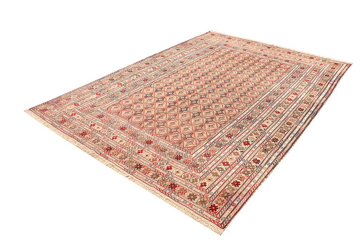 Multi Colored Mashwani 6' 6 x 9' 2 - No. 63407 - ALRUG Rug Store