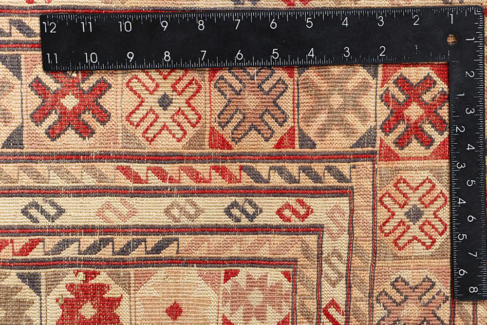 Multi Colored Mashwani 6' 6 x 9' 2 - No. 63407 - ALRUG Rug Store