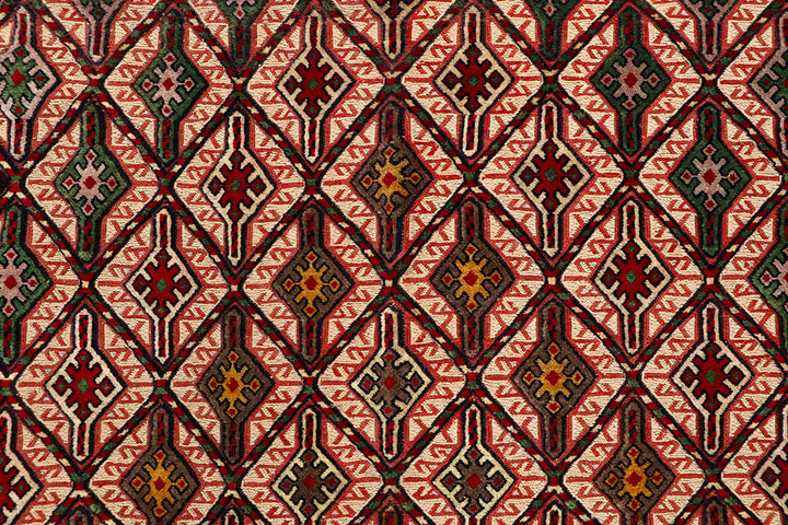 Multi Colored Mashwani 6' 7 x 9' 5 - No. 63409 - ALRUG Rug Store