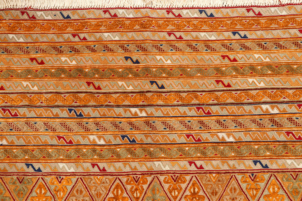 Multi Colored Mashwani 6' 4 x 9' 5 - No. 63410 - ALRUG Rug Store