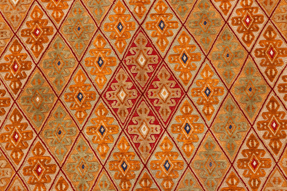 Multi Colored Mashwani 6' 4 x 9' 5 - No. 63410 - ALRUG Rug Store