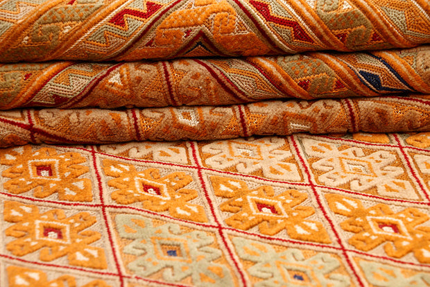 Multi Colored Mashwani 6' 4 x 9' 5 - No. 63410 - ALRUG Rug Store