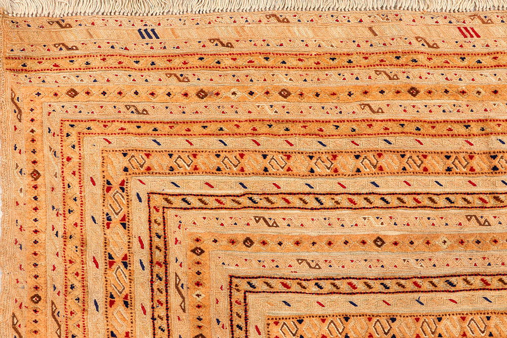 Navajo White Mashwani 10' 2 x 12' - No. 63411 - ALRUG Rug Store