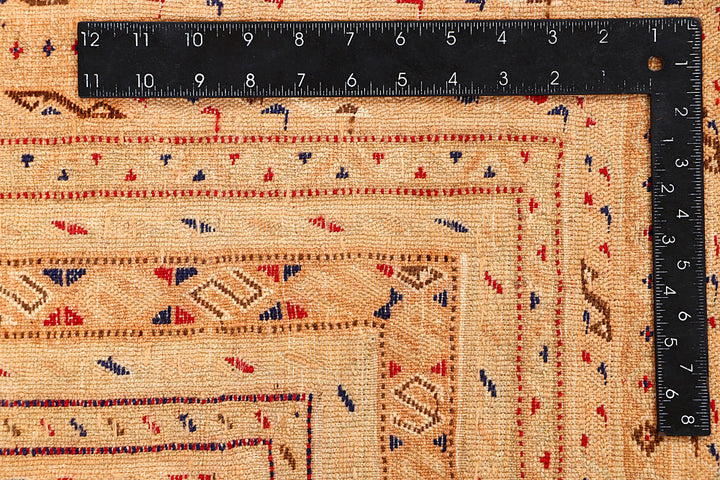 Navajo White Mashwani 10' 2 x 12' - No. 63411 - ALRUG Rug Store