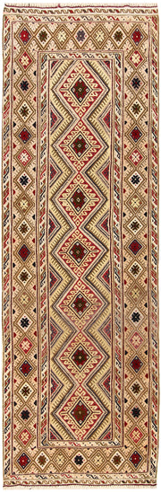 Multi Colored Mashwani 1' 11 x 6' - No. 63414 - ALRUG Rug Store