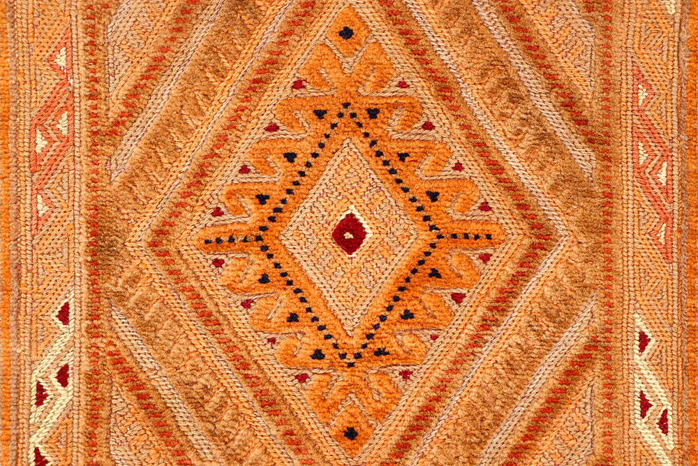 Sandy Brown Mashwani 2' 1 x 5' 7 - No. 63415 - ALRUG Rug Store