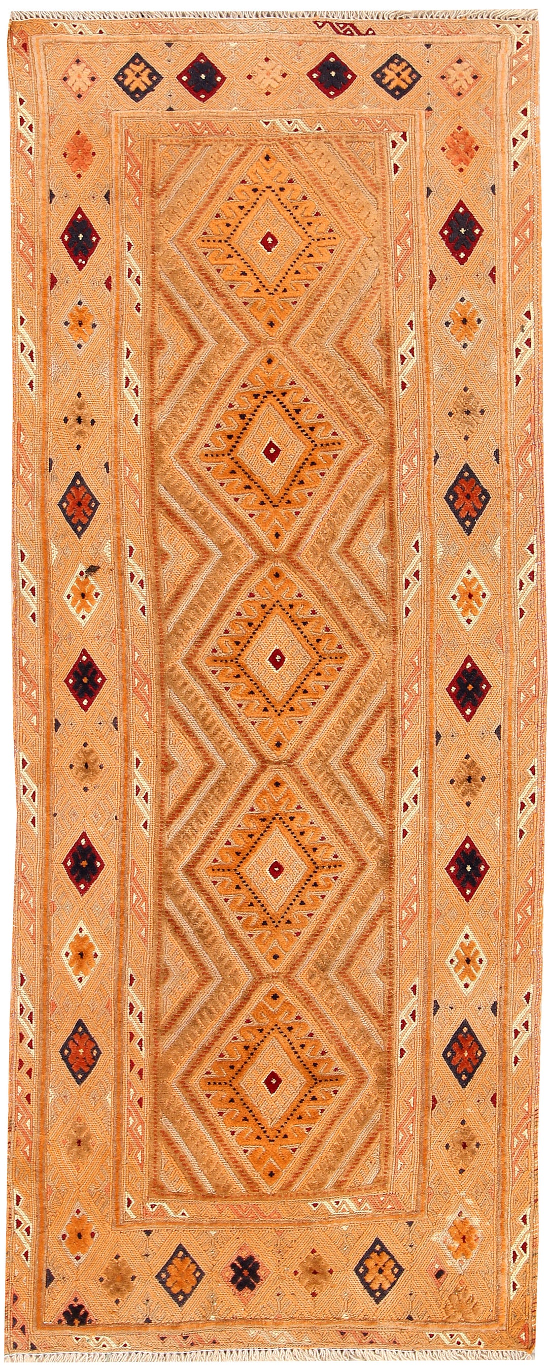 Sandy Brown Mashwani 2' 1 x 5' 7 - No. 63415 - ALRUG Rug Store