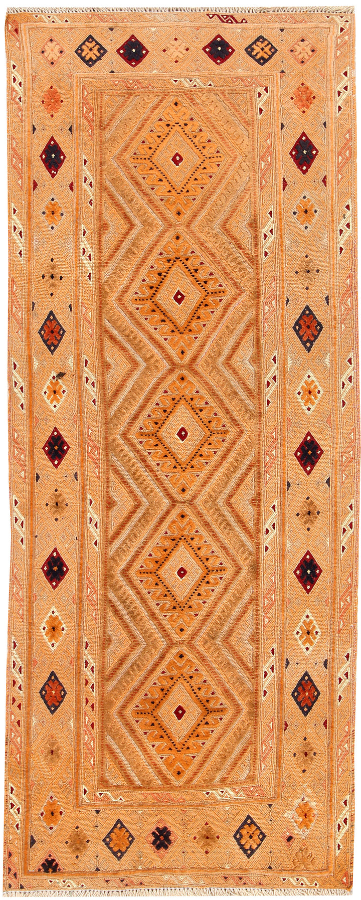 Sandy Brown Mashwani 2' 1 x 5' 7 - No. 63415 - ALRUG Rug Store