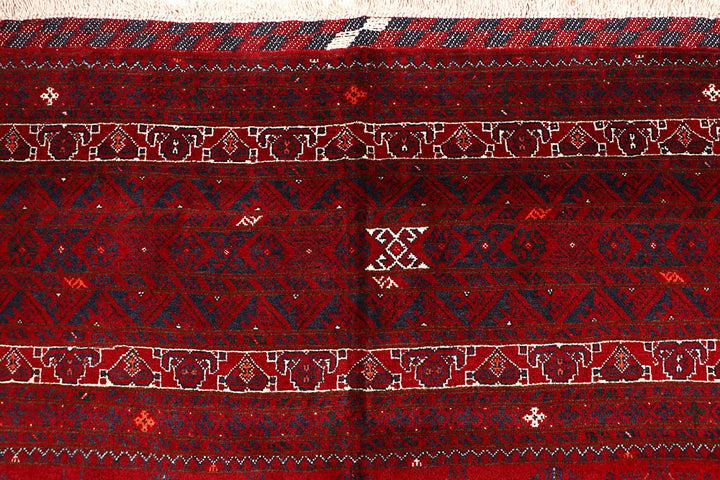 Firebrick Bokhara 6' 8 x 9' 5 - No. 63420 - ALRUG Rug Store