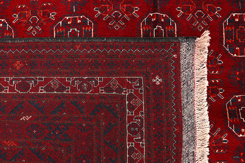 Firebrick Bokhara 6' 8 x 9' 5 - No. 63420 - ALRUG Rug Store