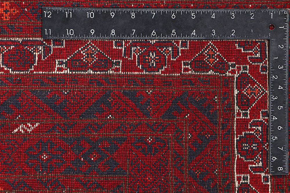 Firebrick Bokhara 6' 8 x 9' 5 - No. 63420 - ALRUG Rug Store