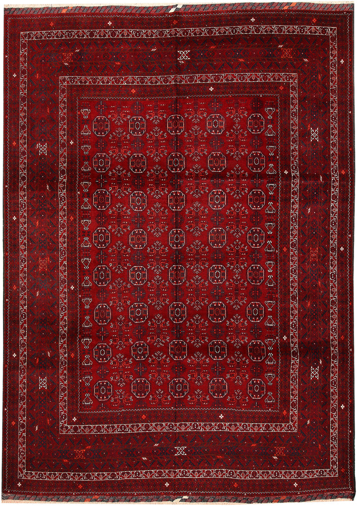 Firebrick Bokhara 6' 8 x 9' 5 - No. 63420 - ALRUG Rug Store