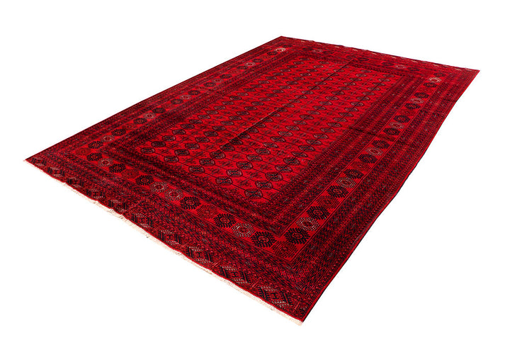 Firebrick Bokhara 6' 9 x 9' 5 - No. 63421 - ALRUG Rug Store