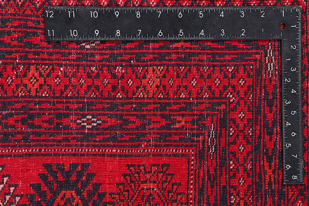 Firebrick Bokhara 6' 9 x 9' 5 - No. 63421 - ALRUG Rug Store