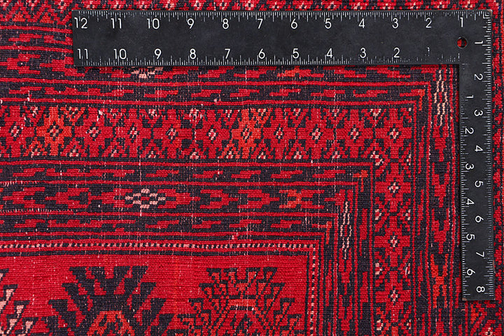 Firebrick Bokhara 6' 9 x 9' 5 - No. 63421 - ALRUG Rug Store