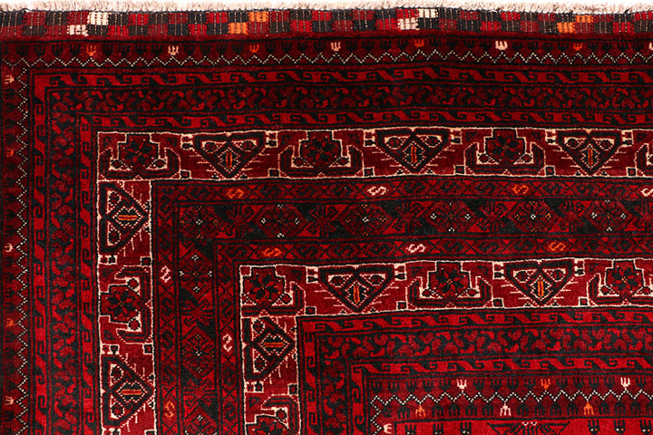 Firebrick Bokhara 6' 9 x 9' 6 - No. 63422 - ALRUG Rug Store