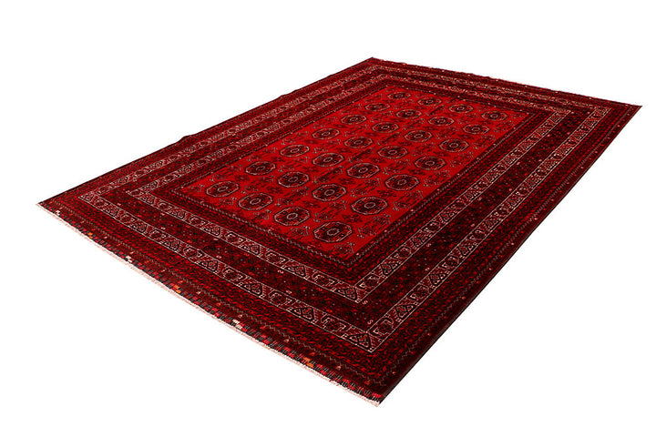 Firebrick Bokhara 6' 9 x 9' 6 - No. 63422 - ALRUG Rug Store