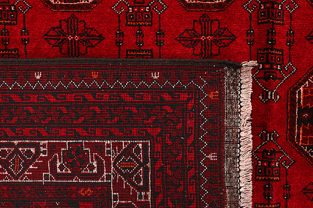 Firebrick Bokhara 6' 9 x 9' 6 - No. 63422 - ALRUG Rug Store