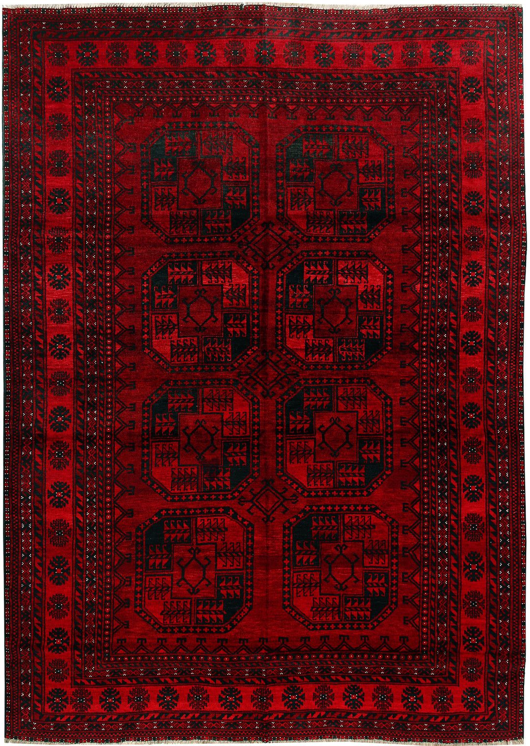 Firebrick Fil Pa 6' 10 x 9' 9 - No. 63423 - ALRUG Rug Store