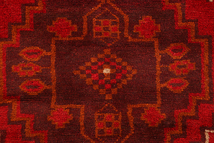 Dark Red Baluchi 2' 6 x 8' 5 - No. 63425 - ALRUG Rug Store