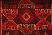 Dark Red Baluchi 2' 4 x 7' 10 - No. 63429 - ALRUG Rug Store