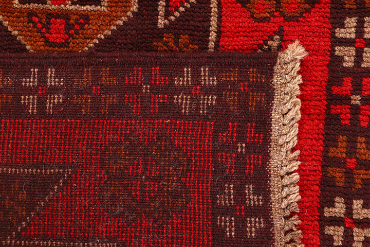 Dark Red Baluchi 2' 4 x 7' 10 - No. 63429 - ALRUG Rug Store