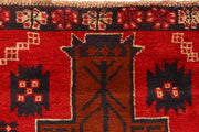 Dark Red Baluchi 2' 6 x 8' - No. 63430 - ALRUG Rug Store