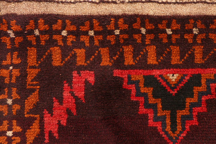 Maroon Baluchi 2' 6 x 8' 1 - No. 63431 - ALRUG Rug Store