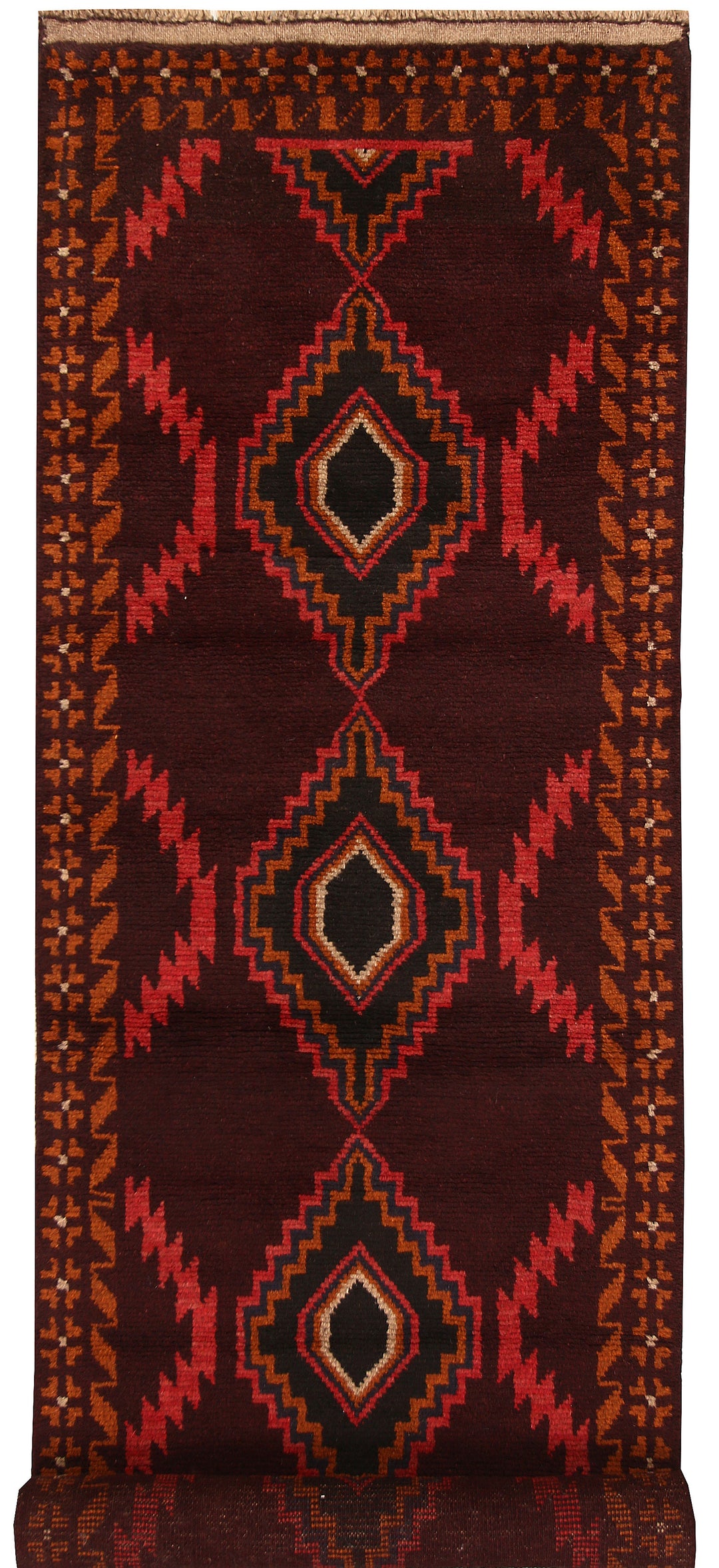 Maroon Baluchi 2' 6 x 8' 1 - No. 63431 - ALRUG Rug Store