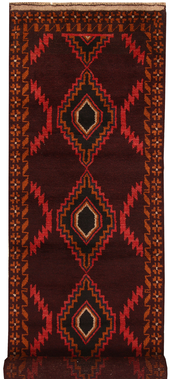 Maroon Baluchi 2' 6 x 8' 1 - No. 63431 - ALRUG Rug Store